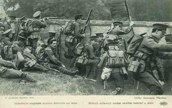 Infanterie anglaise abritée - 31.1 ko Infanterie anglaise abritée - 31.1 ko