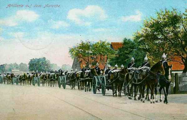 Colonne d’artillerie allemande - 32.1 ko Colonne d’artillerie allemande - 32.1 ko