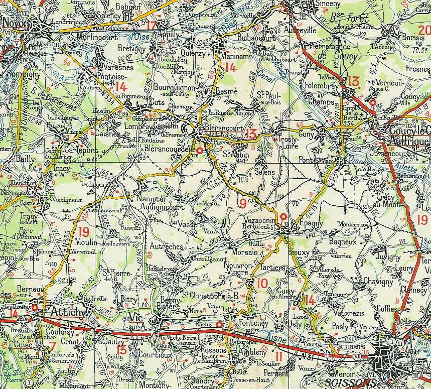 Lien vers carte
