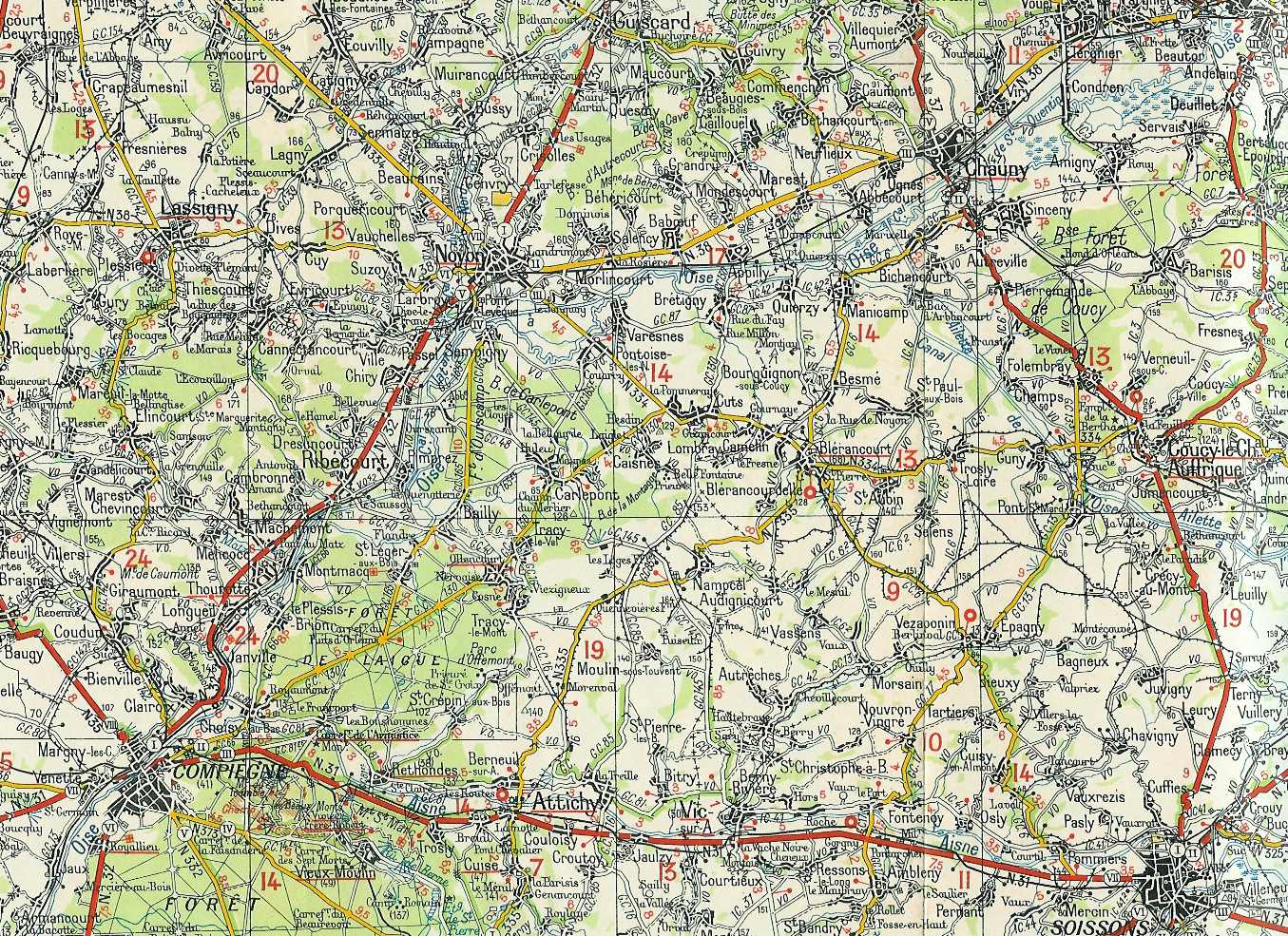 Lien vers carte