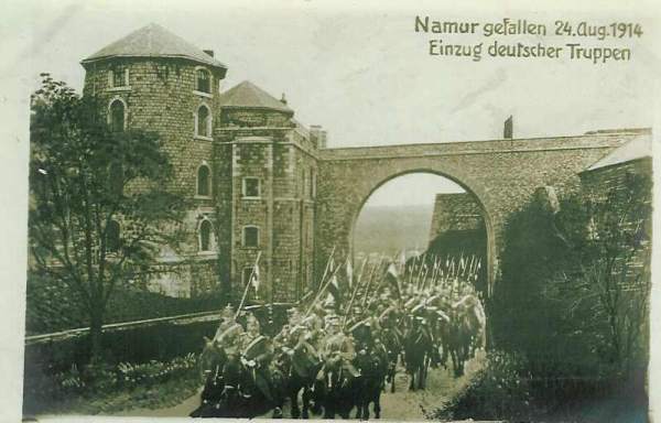 Entrée des uhlans à Namur - 34.1 ko
