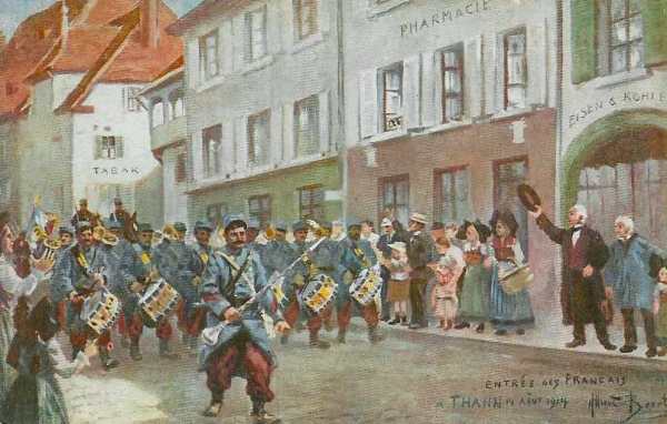 Entrée des Français à Thann - 33.5 ko