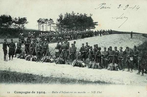 Halte dinfanterie française - 47.5 ko