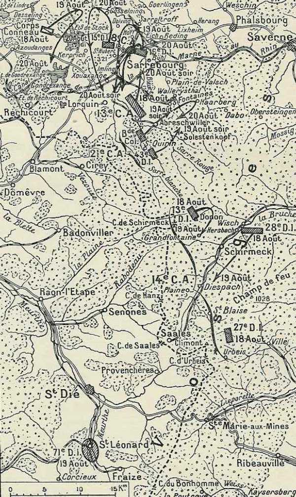 Offensive en Lorraine (Ie armée) - 160.2 ko
