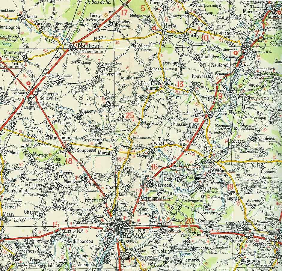 Lien vers carte