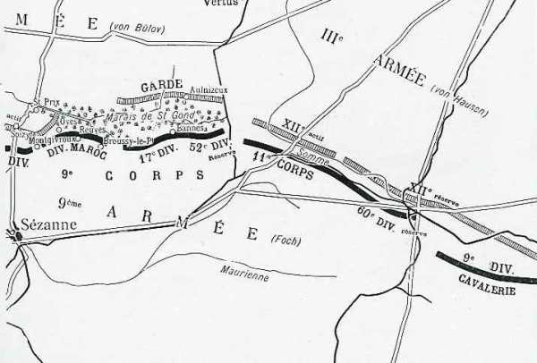 Situation des armées le 7 septembre - 29.1 ko